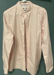 Calvin Klein Dress Shirt Men's Medium Long Sleeve Pink - Picture 1 of 2