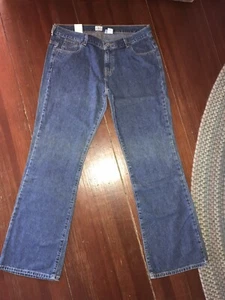 Calvin Klein donna tg 15 junior bootcut slim fit junior 100% cotone - Foto 1 di 4