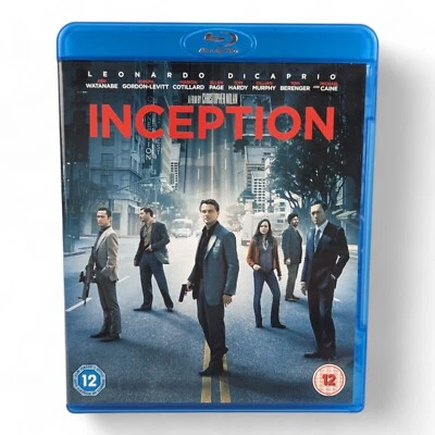 Inception (Blu-ray, 2010) Region B, Action, Adventure, Sci-Fi, Leo DiCaprio 1 - Image 1 of 3