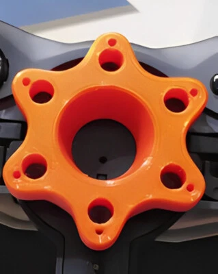 3d printed Adapter für Lenkrad für Logitech G29 G920 schwarz oder weiß  - Bild 1 von 3