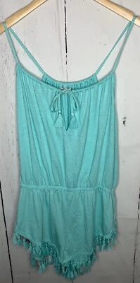 Mameluco de peluche Victorias Secret para mujer talla mediana Dream Angels azul aguamarina dormir noche Foto 1 de 4