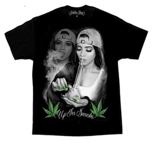 DGA Tees - High Quality Cotton UP IN SMOKE Men's Tee - Picture 1 of 2
