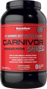 MuscleMeds Carnivor Shred Fat Burning Hydrolized Beef Protein Isolate, 0 - Picture 1 of 6