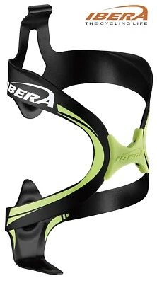 Bike Aluminum Water Bottle Cage Bicycle Bottle Holder Alloy Black IBERA IB-BC12  - Image 1 of 2