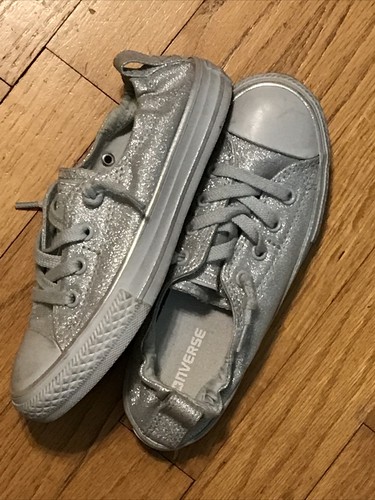 Sneakers Converse All Star Silver Mono Shine Light Sparkle 660848F taglia 1