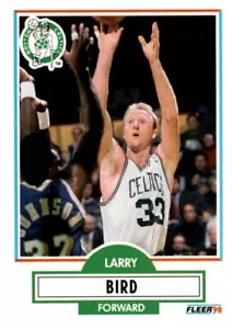 1990 Fleer #8 Larry Bird Neuwertig - Bild 1 von 2