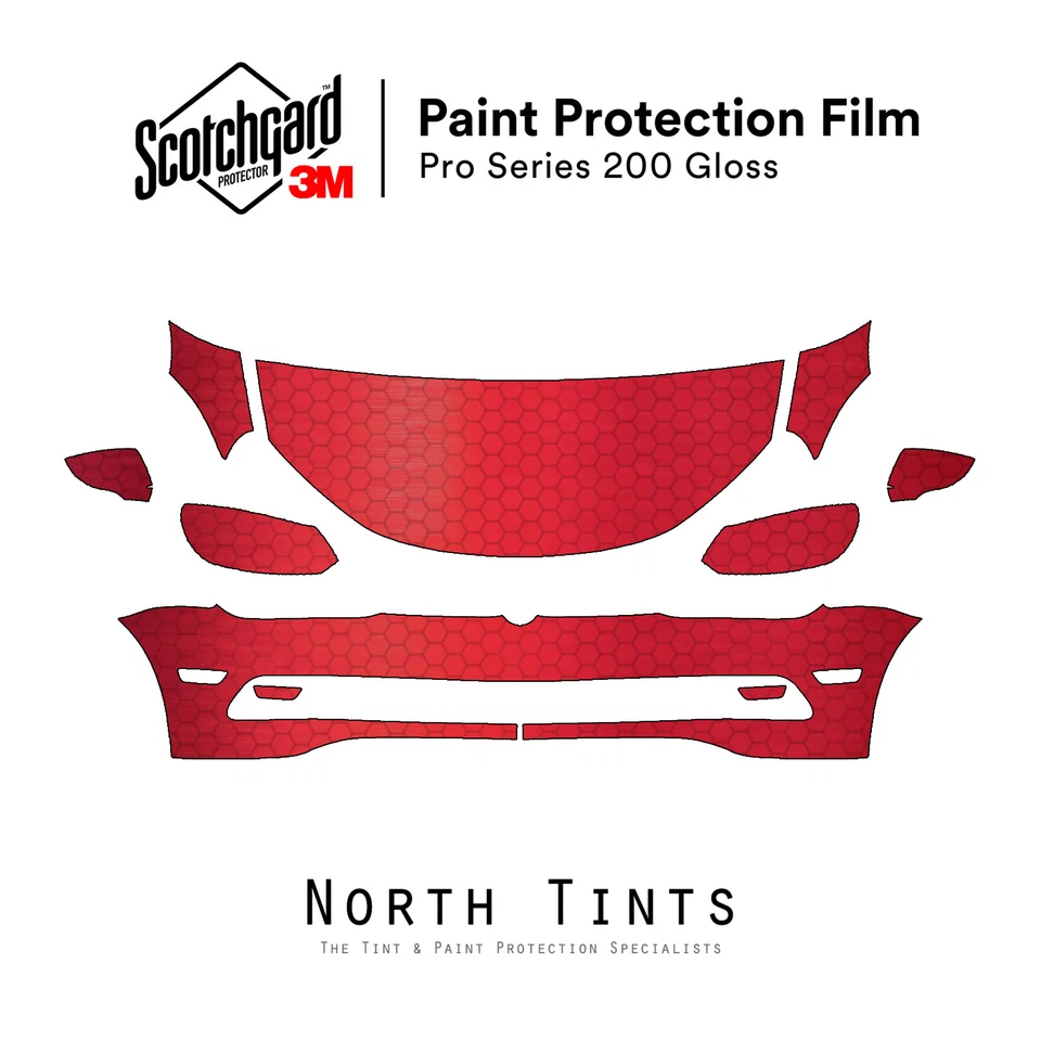 大众 Eos 2012 - 2015 3M PRO 预切油漆保护膜透明文胸 PPF 套件 — 第 1/4 张图片