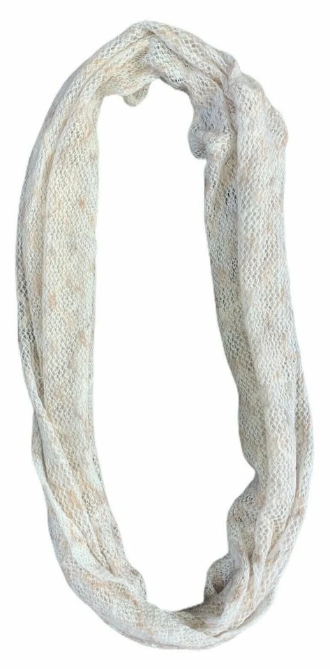 Коллекция 18 потертый вязаный шарф Infinity, полярный белый, один размер - Изображение 1 из 1