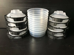 3M PPS 2 Refill Kit Micro Size 10 Lids and Liners 3oz. - Picture 1 of 2