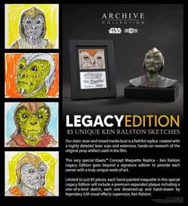 REGAL ROBOT Star Wars ROTJ Klaatu Concept Maquette Replica Ralston LEGACY Ed. - Picture 1 of 4