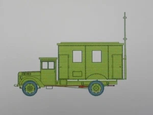 Kit maqueta 1/72 - Vehículo militar . Ford v300s - Alemania WWII . 1938 / 1948. - Foto 1 di 3