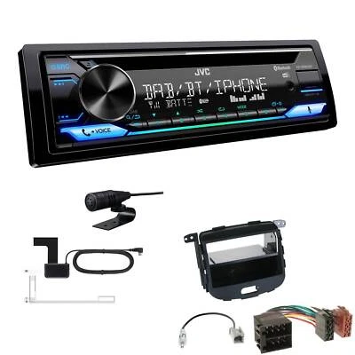 JVC KD-DB922BT Autoradio DAB+ Bluetooth für Hyundai i10 2008-2013 - Bild 1 von 4