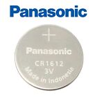 1 New Panasonic CR1612 3V Lithium Coin Cell Button Battery