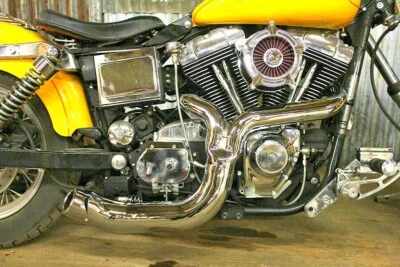 Sistema de escape Harley FLT Tour 2007-2016 cromo 2:1 estilo lago V-Twin 29-0039 CE Foto 1 de 4