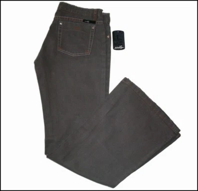 NUEVO CON ETIQUETAS MUJER OAKLEY JEANS INDUSTRIAL DENIM W27" L32" UK8 NUEVO Foto 1 de 4