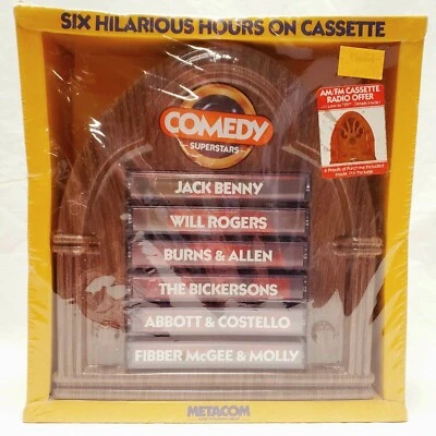 Comedy Superstars Volume 1 - Six Hilarious Hours On Cassette ABBOTT & COSTELLO - Image 1 of 4