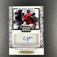 2021 Sage Caleb Huntley RC Rookie Card Auto Autograph #A114