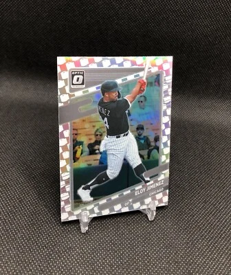 2021 Optic Eloy Jiminez TOILET PAPER CRISIS PRIZM SSP CASE HIT No. 158 🧻 - Image 1 of 4