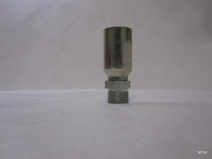 SINGLE | Eaton Weatherhead Crimp Fitting 12U-762 WITHOUT Sleeve - Picture 1 of 7