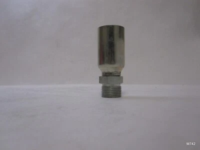 SINGLE | Eaton Weatherhead Crimp Fitting 12U-762 WITHOUT Sleeve - Image 1 of 4