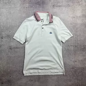 Vintage Vivienne Westwood Polo di lusso t-shirt bianca taglia media - Foto 1 di 11