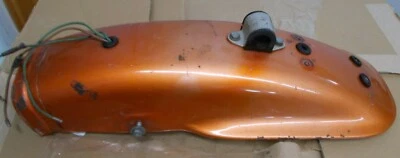 Vintage 1970's HONDA SL175K1 *Rear Fender* OEM#80100-313-040FS; — 第 1/4 张图片