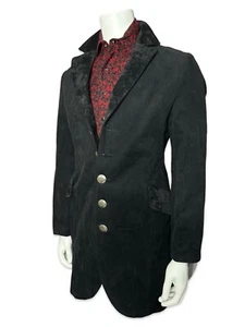 ABRIGO PIRATA EDUARDIANO SANTUARIO GÓTICO VAMPIRO MILITAR VICTORIANO STEAMPUNK - Imagen 1 de 11