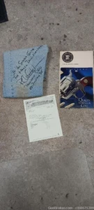 Colt Firearms Memorabilia Signed & Dated Levi Jeans W/ Catalog & Authentica - Picture 1 of 6