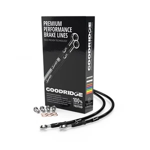 Braided Brake Line Rear Rear for SUZUKI RF 600 R 1993 1994 1995 1996 - Picture 1 of 3