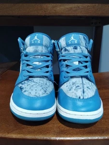 AIR JORDAN 1 DENIM LAVADO MEDIO RETRO "GS" #DM8951-400 TALLA 6,5Y - Imagen 1 de 14