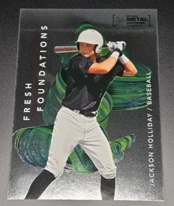 2022 Skybox Metal Universe Champions - Fresh Foundation Jackson Holliday... - Picture 1 of 2