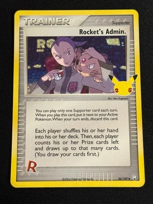 Rocket's Admin. 86/109 Celebrations: Classic Collection Holo  - Image 1 of 2