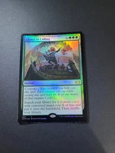 MTG: Double Masters Chord Of Calling Foil Promo Rare 384 Trading Card TCG - Picture 1 of 6