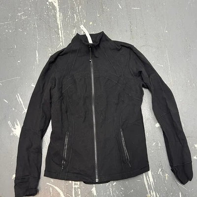 Lululemon Womens Define Jacket Full Zip Nulu Size 14 Black - Image 1 of 4