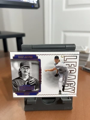 2020 Panini Contenders Randy Johnson Legacy Insert #L-8 - Diamondbacks - Image 1 of 2