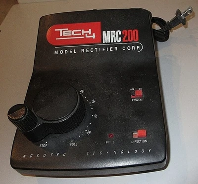 MRC 200 TECH 4 HOBBY TRANSFORMER,USED USED FOR HO/N/LARGE SCALE TRAINS - Image 1 of 4