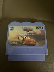 Vtech Vsmile Disney Cars Rev It Up In Radiator Springs Learning Game 🕹️ - Picture 1 of 2