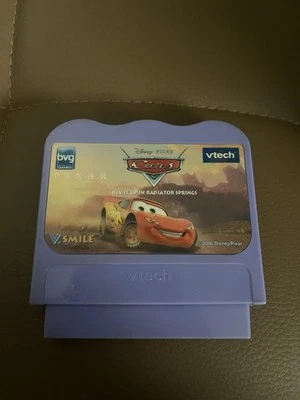 Vtech Vsmile Disney Cars Rev It Up In Radiator Springs Learning Game 🕹️ - Image 1 of 2