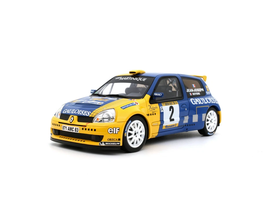 1/18 RENAULT CLIO S1600 #2 BARUM RALLY 2004 JEAN JOSEPH OTTOMOBILE OT1152 - Immagine 1 di 1