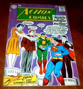 ACTION COMICS #261 (1960)  VG-F (5.0) cond.  SUPERMAN, SUPERGIRL, 1st STREAKY - Picture 1 of 7
