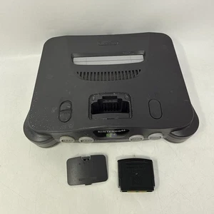 Console Nintendo 64 N64 testata funzionante solo grigia NUS-001 USA con Jumper Pak - Foto 1 di 9