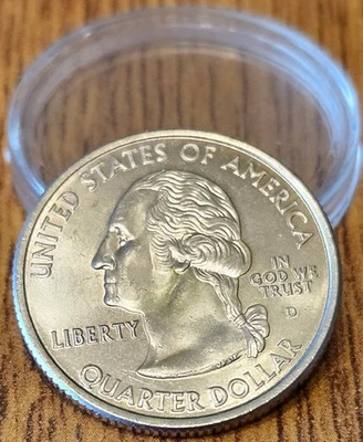 Black Friday Sale - 2008D Oklahoma State Collectible Quarter from Bank Rolls - Image 1 of 4