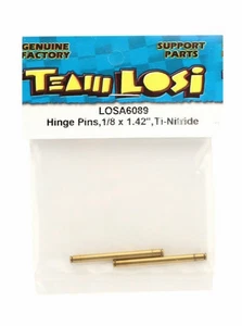 Vintage Losi 1/8 x 1.42" Titanium Nitride Hinge Pins 6089 XXX CR BK2 Buggy XXX-T - Picture 1 of 2
