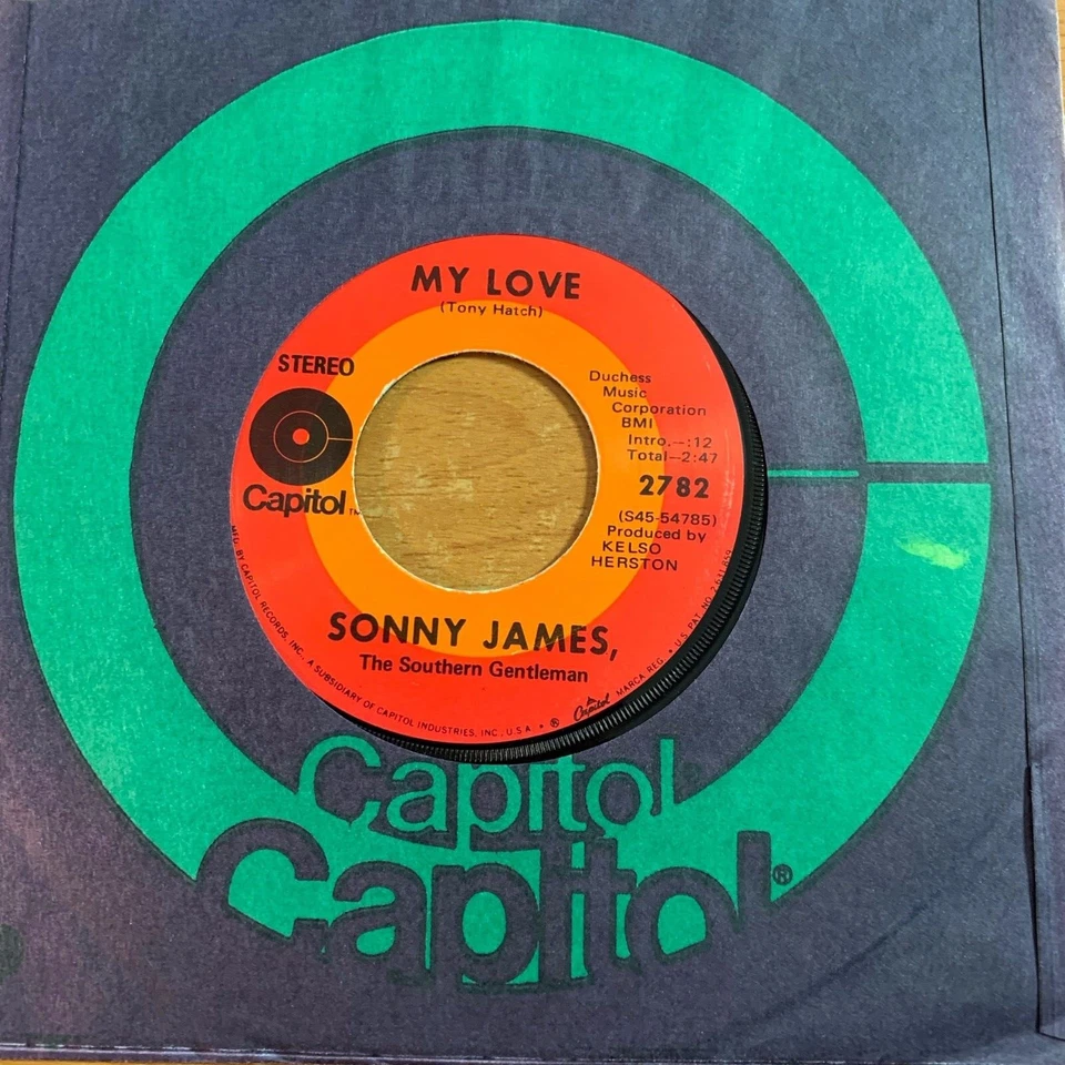 Sonny James - Blue For You / My Love // 7" - 1. US-Pressing 1970 - Bild 1 von 1
