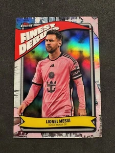 2024 Topps Finest MLS LIONEL MESSI Finest Debuts #1 - Picture 1 of 2