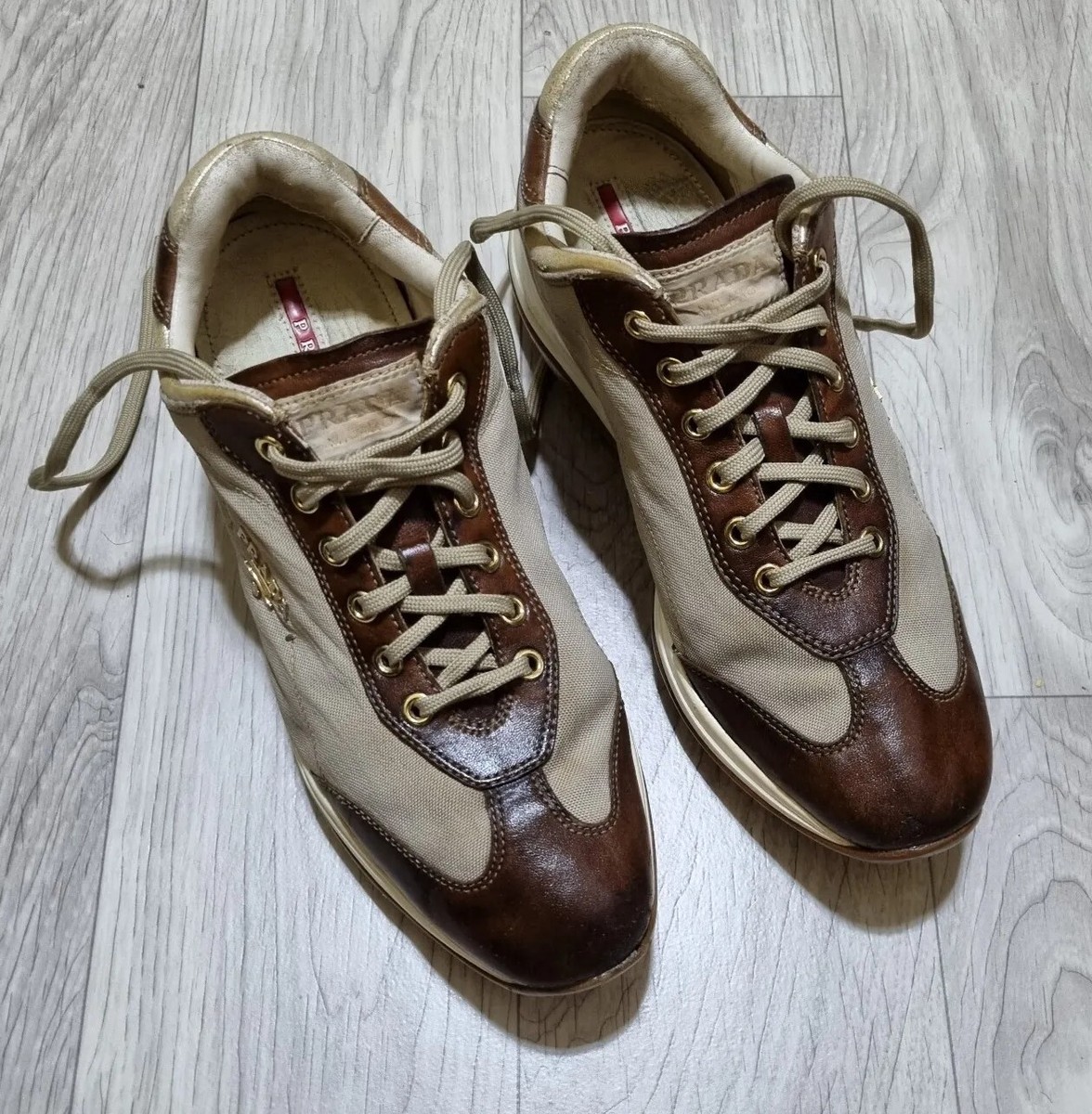 PRADA Brown Athletic Shoes for Women for sale | eBay