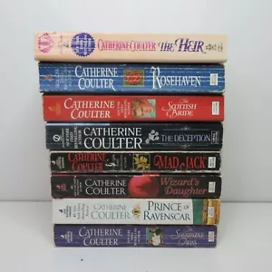 Lot of 8 Historical Romance Paperback Books by Catherine Coulter - Picture 1 of 22