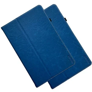 Leder Cover Apple iPad Air 1 (1.Gen) Tablet Schutzhülle Stand Case Tasche blau - Bild 1 von 12