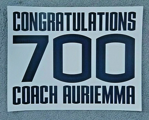 UCONN WOMENS HOOPS - GENO AURIEMMA - 700 CAREER WINS POSTER - LAST ONE! Cover
