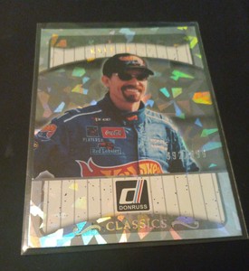 Kyle Petty 2017 Donruss Classics Racing Card # C14 cracked ice #992/999